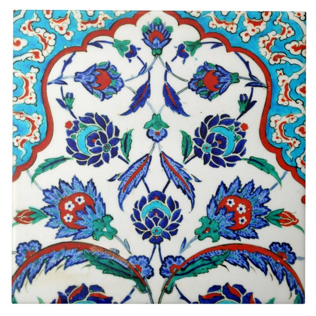 Carreau tuile de iznik (Devant)