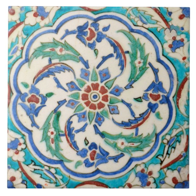 Carreau tuile de iznik (Devant)