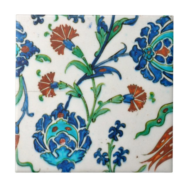 Carreau tuile de iznik (Devant)