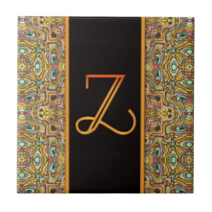 Carreau Tuile de la LETTRE Z