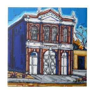 Carreau Tuile de l'hôtel de ville de Tombstone