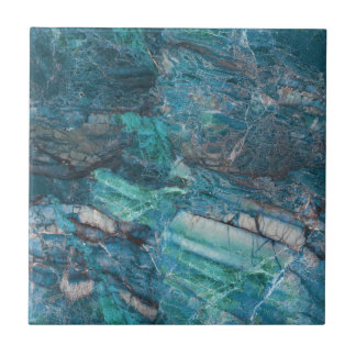 Carreau Tuile de marbre bleue turquoise