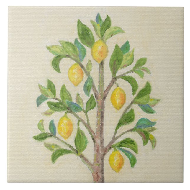 Carreau Tuile de mur de citronnier (Devant)