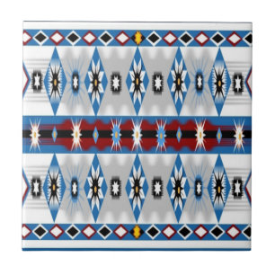 Carreau Tuile de Sioux de Natif américain