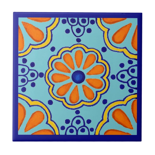 Carreau Tuile de Talavera (Devant)
