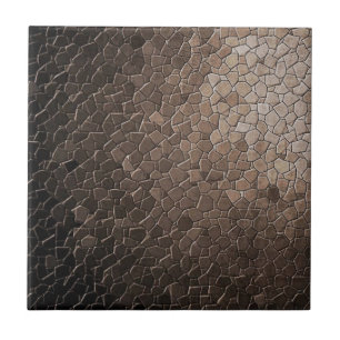 Carreau Tuile de teinte de mosaïque rouillée