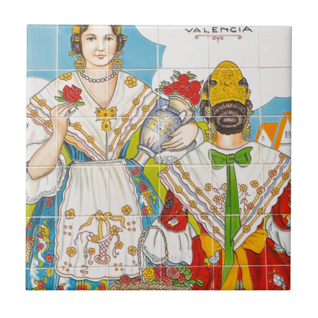 Carreau Tuile de Valence (Devant)