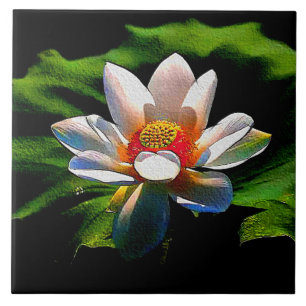 Carreau Tuile décorative de conception de fleur de Lotus