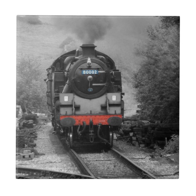 Carreau Tuile décorative de train de vapeur (Devant)