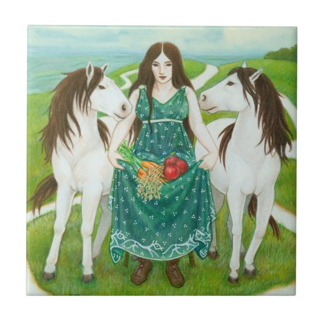 Carreau Tuile d'Epona (Devant)