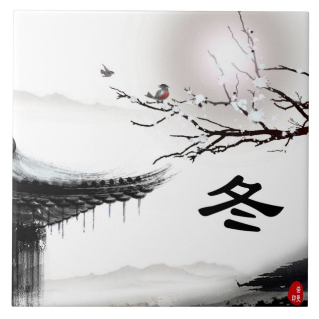 Carreau Tuile d'hiver (Devant)