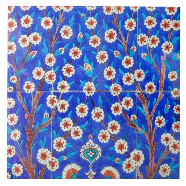 Carreau tuile d'iznik (Devant)