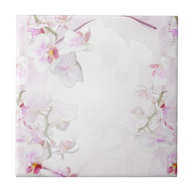 Carreau Tuile d'orchidée (Devant)