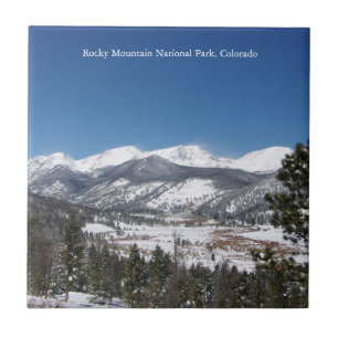 Carreau Tuile du parc national des Rocheuses