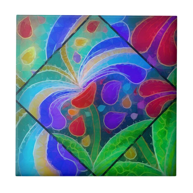 Carreau Tuile en céramique d'accent (Devant)