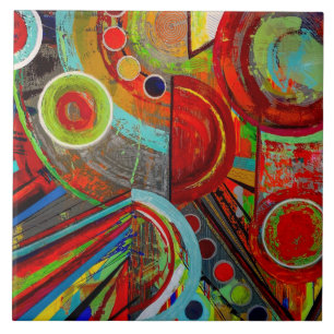 Carreau Tuile en céramique fracturée 6 x 6