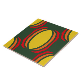 Carreau Tuile en céramique motif vintage et rétro