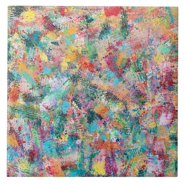 Carreau Tuile en céramique Rosebud 6 x 6 (Devant)