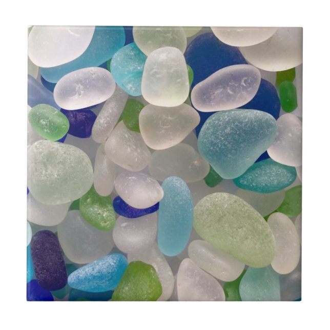Carreau Tuile en céramique Seaglass (Devant)