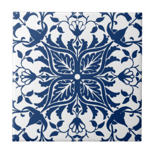 Carreau Tuile Feuille d'Acanthus
