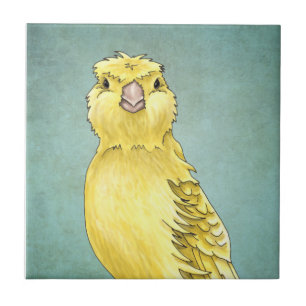 Carreau Tuile jaune canari