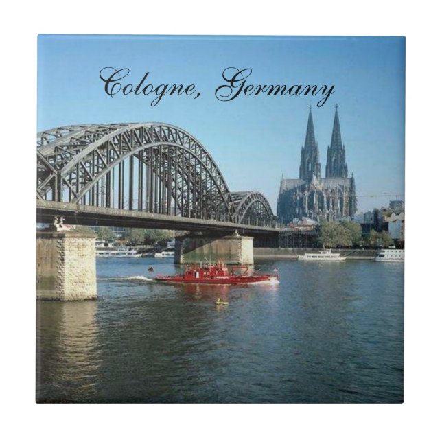 Carreau Tuile Koln de Cologne Allemagne (Devant)