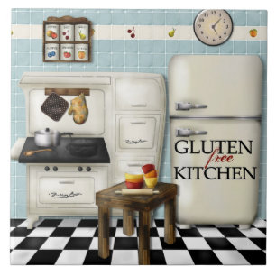 Carreau Tuile libre de cuisine de gluten