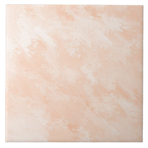 Carreau Tuile marbrée 6x6 d'impression de rose en pastel
