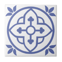 Tuile marocaine bleue 3