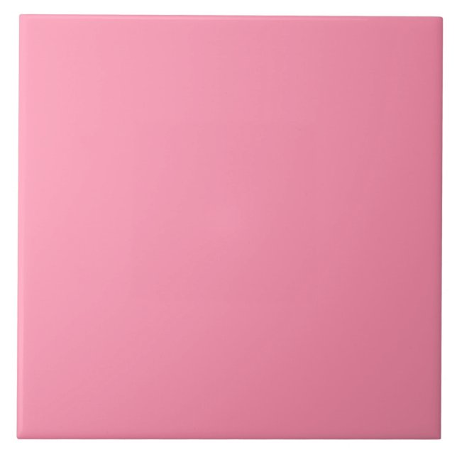 Carreau Tuile minimaliste rose pâle (Devant)
