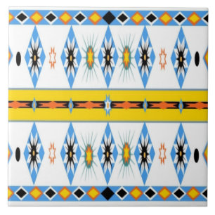 Carreau Tuile Shoshone amérindienne