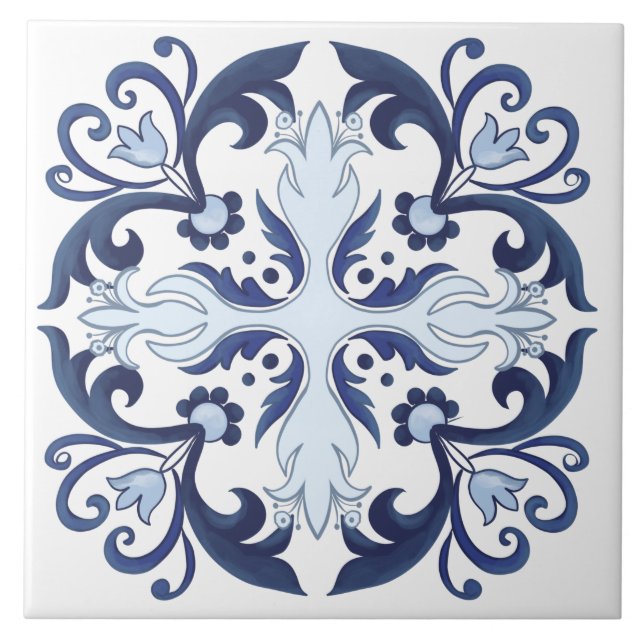 Carreau Tuiles portugaises, azulejo céramique (Devant)