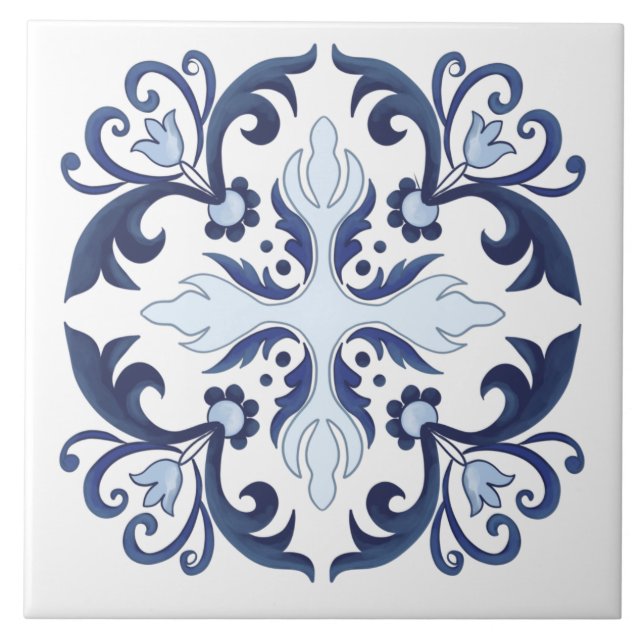Carreau Tuiles portugaises, azulejo céramique (Devant)