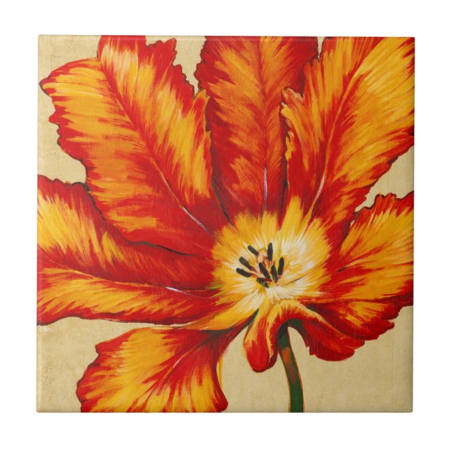 Carreau Tulipe de perroquet II (Devant)