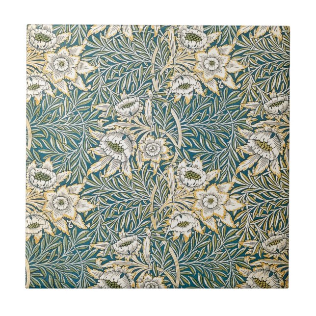 Carreau Tulipe et saule de William Morris (Devant)