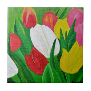 Carreau Tulipes 2a
