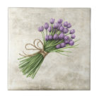 Tulips Rustic Floral Faux Ceramic Tile