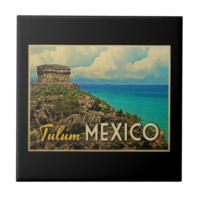 Carreau Tulum Mexique (Devant)