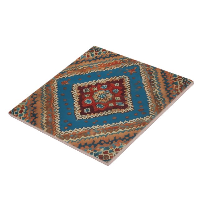Carreau Turc Populaire Belle collection de vieux Motifs (Côté)