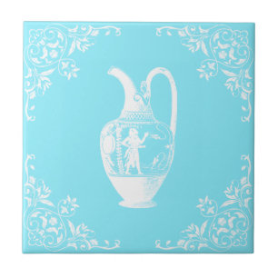 Carreau Turquoise Antique Jar