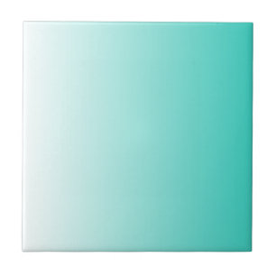 Carreau Turquoise Blanc Ombré