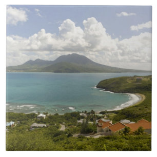 Carreau Turtle Beach, péninsule sud-est, St-Kitts,