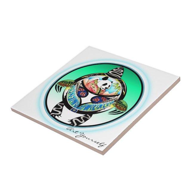 Carreau Turtle Panda (Côté)