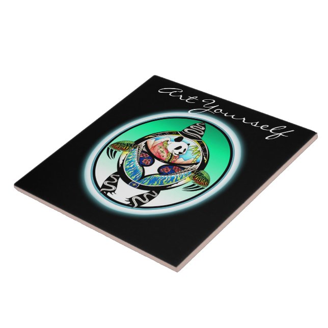 Carreau Turtle Panda (Côté)