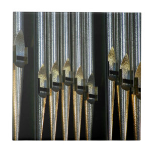 Carreau Tuyaux d'organe - tuyaux simples en métal