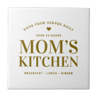 Typographie Cuisine de maman sur mesure