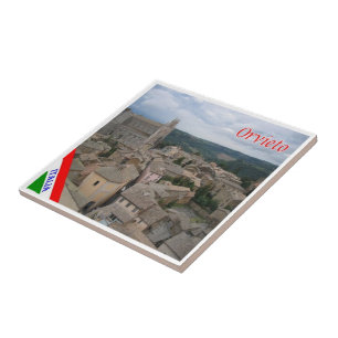Carreau UMB018 ORVIETO, Ombrie, Italie,