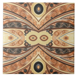 Carreau Un ceram motif classique multicolore moderne et tr