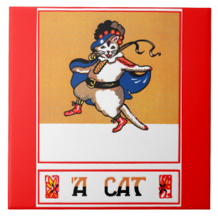 Carreau Un chat