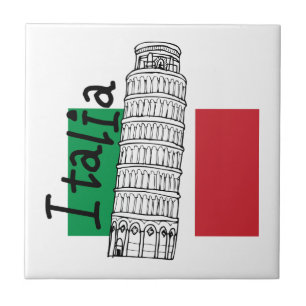 Carreau Un contact de l'Italie